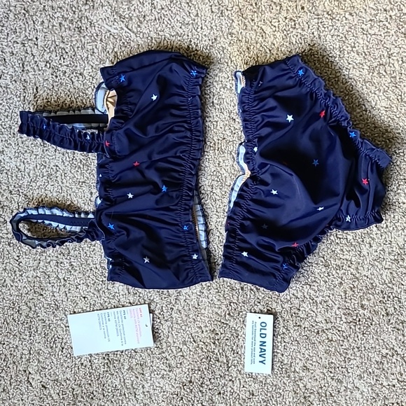 🎉Host Pick🎉 Old Navy Toddler Girl Star Bikini - Picture 4 of 8